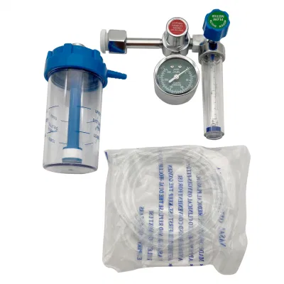IN-K010 high quality medical oxygen-regulator oxygen regulator cylinder flowmeter with humidifier