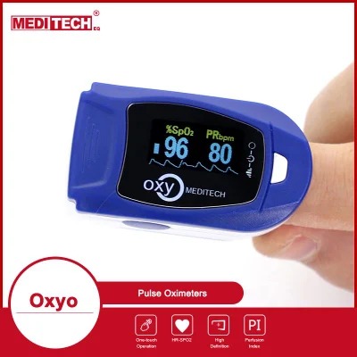 Color Screen Pulse Oximeter High Accuracy and Repetition with Alarm