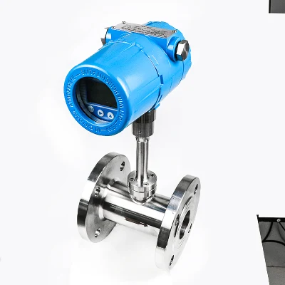 Gas Flow Totalizer DN150 Thermal Gas Mass Flow Meter for Hydrogen Gas