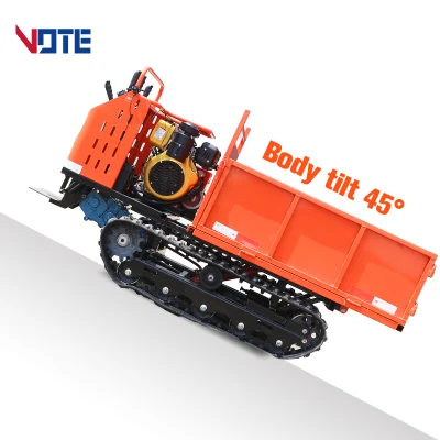 Euro III Vote Fob Customizable Agriculture Tractor Crawler Carrier with CE
