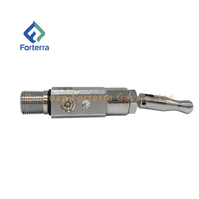 Aluminum Medical Oxygen Cylinder Tank Cga870 Brass Valve