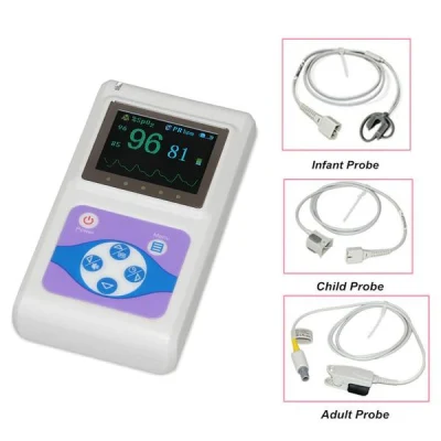 Portable Handheld Neonatal Pulse Oximeter, Blood Pressure Meter