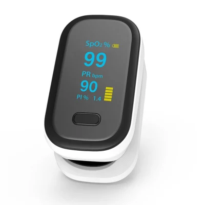 Customized Healthcare Products Thermometer OLED Pulse Oxygen Sensor Finger Fingertip Oximeter Hot