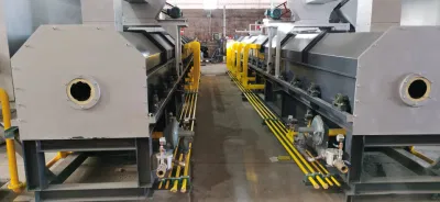 Jet Type Gas Single Aluminum Rod Extrusion Heating Furnace Machine Equipment 5 Inches 7 8