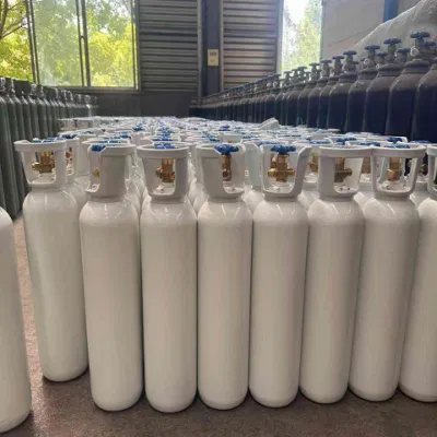 Hot Sale 150bar High Pressure Composite 40L Oxygene Tank 47kg Medical Oxygen Cylinder
