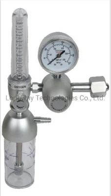 Lw-Flm-6 Oxygen Flowmeter with Regulator and Humidifier