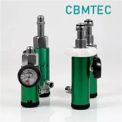 Pin Index Brass Oxygen Regulator (With Check Valve)