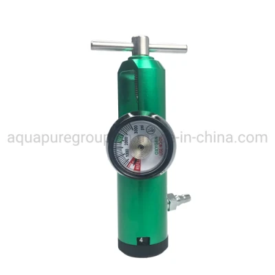 Gas Medical Oxygen Pressure Regulator with Humidifier