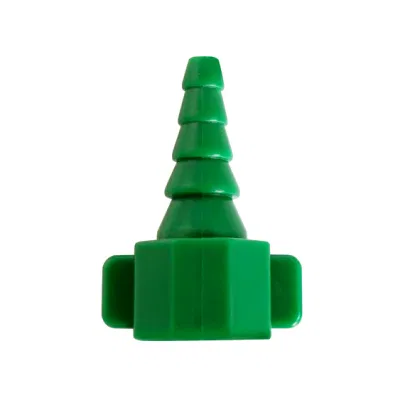 Oxygen Concentrator Used Christmas Tubing Connector with Green Color