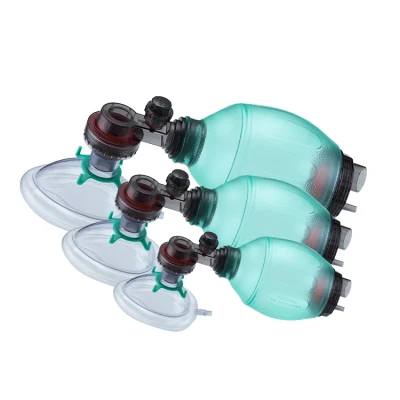 Medical Level SEBS Material Oxygen Resuscitator with CE Certificate
