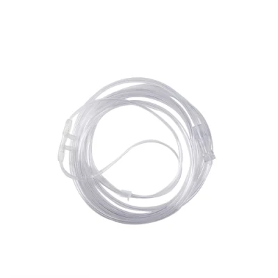 Disposable Medical Clear Straight Shape Nasal Oxygen Cannula CE&ISO Supply