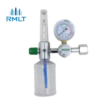 Medical Oxygen Inhaler Pressure Brass Flowmeter Oxygen Regulator for Cylinder
