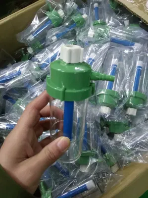 China Factory Bullnose Oxygen Regulators with Flowmeter and Humidifier 15lpm