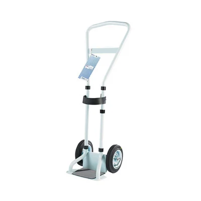 Portable Steel/Aluminum Oxygen Gas Cylinder Trolley for Hospital Use Oxygen Acetylene Gas Cylinder Trolley