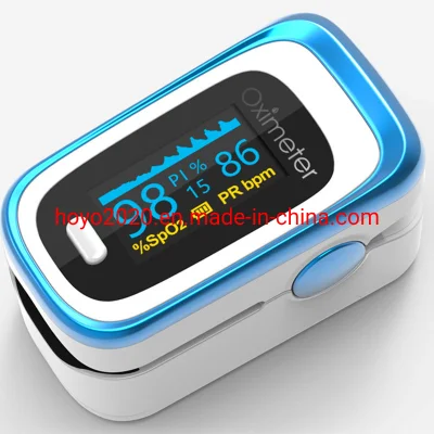 Portable Small Home SpO2 Pulse Oximeter LED Screen Medical Equipment Finger Pulse Oximeter China Factor Fingertip Pulse Sensor Oximeter OLED TFT LED Blood
