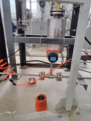 Plug in Connection of Hot Gas Mass Flowmeter to Measure Compressed Air, Oxygen, Nitrogen, Natural Gas, Manufacturer
