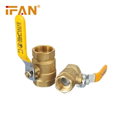 Support OEM and ODM Brass Pressure Regulator Gas Valve with Red Handle