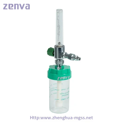 2021 High Quality Medical Oxygen Flowmeter with Humidifier Bottle