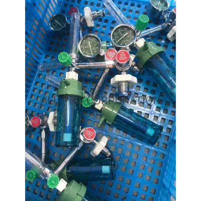 10L/Min Updated Version Medical Oxygen Regulator Pressure Flowmeters