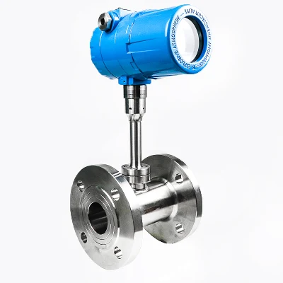 Gas Flow Totalizer DN150 Thermal Gas Mass Flow Meter for Hydrogen Gas