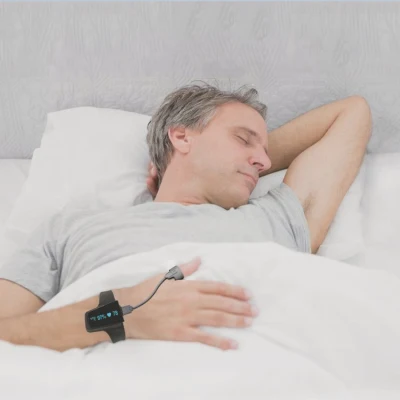High Quality Wireless Heart Rate Sleep Apnea Monitor Pulse Oximeter Bluetooth with Free APP with CE&FDA