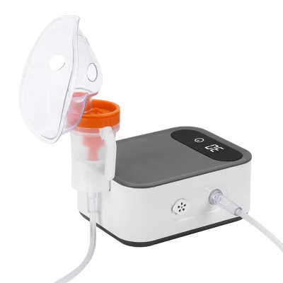 Fitconn New Arrivals Asthma Nebulizers Digital Timing Mini Portable DC Compressor Nebulizer