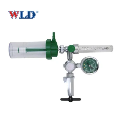 Cga 540 Humidifier Wall Type Flowmeter Oxygen Regulator with Parts Nut Tank
