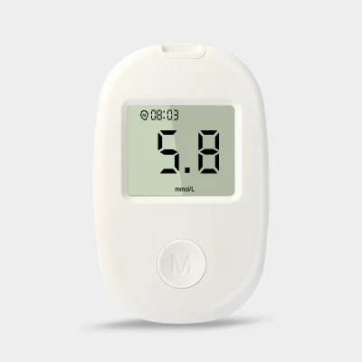 Medical Equipment Blood Glucose Meter and Test Strips Kit Level Machine Measurement Device Blood Glucose Meter LCD Display
