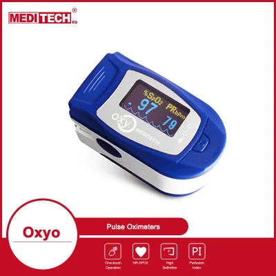 Color Screen Pulse Oximeter High Accuracy and Repetition with Alarm