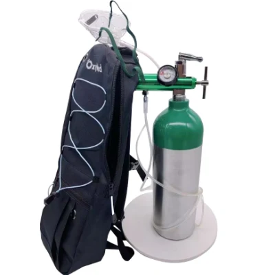 Aluminum Medical Oxygen Cylinder Tank Cga870 Brass Valve