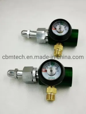 3000psi Medical Aluminum Click-Style Oxygen Regulator