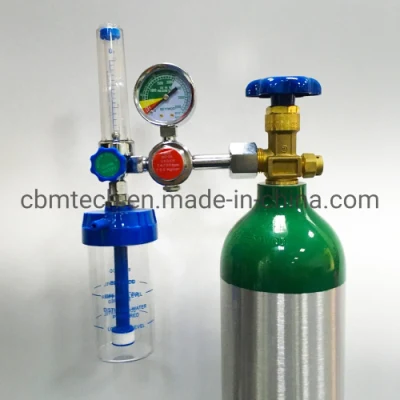 Bull Nose Cga540 Click Style Medical Oxygen Cylinder Regulators