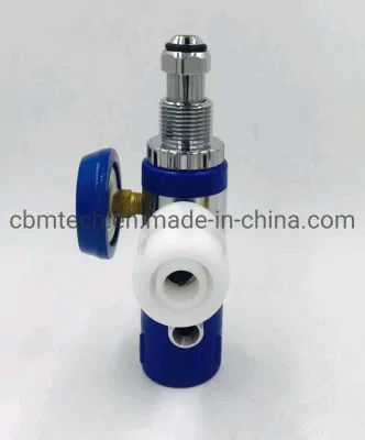 3000psi Medical Aluminum Click-Style Oxygen Regulator