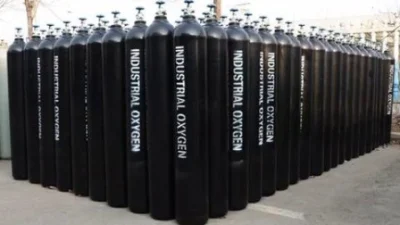Hot Sale 150bar High Pressure Composite 40L Oxygene Tank 47kg Medical Oxygen Cylinder