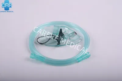 Medical Products Disposable Medical Supplies with PVC Tubing Oxygen Mask for ICU Single Use