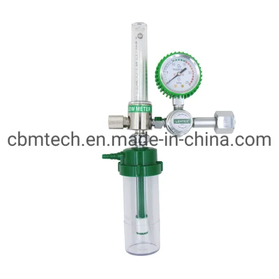 RoHS Certificate Medical Oxygen Cylinder Regulator with Flow Meter