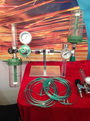 Pin Index Oxygen Regulator with Two Check Valves