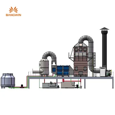 Waste Gas Filter Organic Waste Gas Treatment Device Catalytic Combustion Equipment