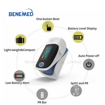 Fingertip Pulse Blood Oxygen Meter SpO2