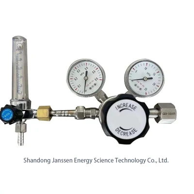 New Arrival 316L Pressure Reducer Cylinder Use Double Gauge Medical Oxygen Regulator