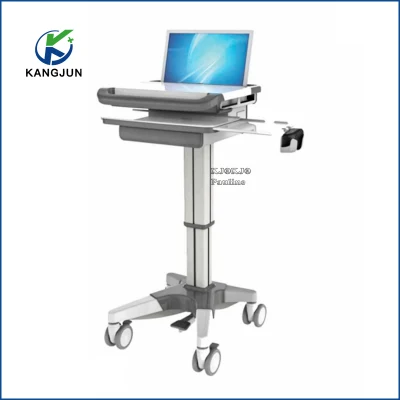 UPS Power Display Guaid Column Laptop Integrated Medical Trolley with Storage Box