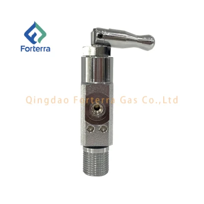Aluminum Medical Oxygen Cylinder Tank Cga870 Brass Valve