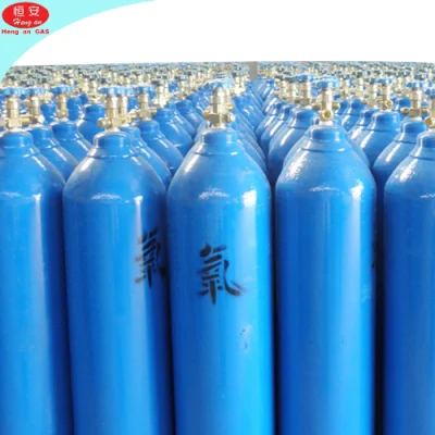 50L 200bar 10m3 High Purity Medical Oxygen Gas Cylinder Seamless Steel Oxygen Cylinder