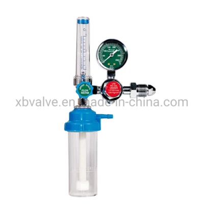 Best Seller Medical Oxygen Regulator with Flowmeter Bull Nose Type, Hospital Equipment Medical Equipment