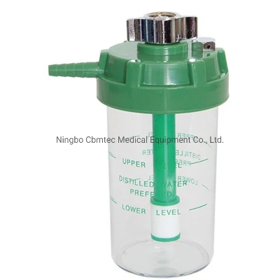 Bubble Humidifier Plastic Oxygen Concentrator Humidifier with Plastic Connector