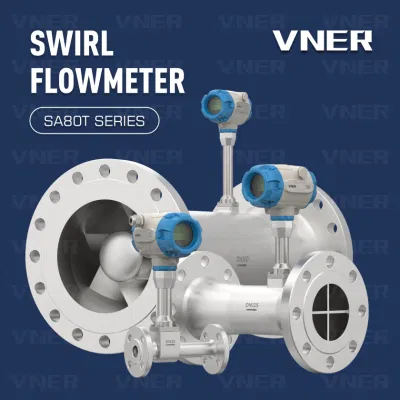 DN100 Stainless Steel 316 Mediums Industry Compressed Air Oxygen Flowmeter