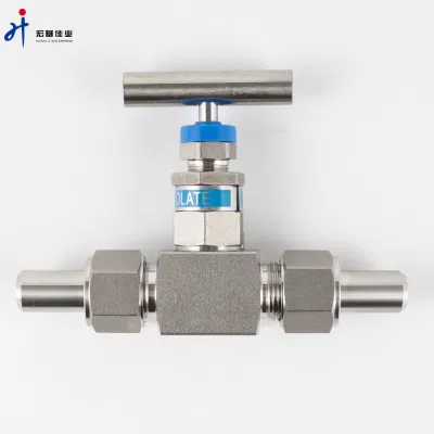Stainless Steel High Pressure Male Thread NPT Needle Valve Gas Regulator