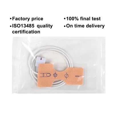 Disposable SpO2 Sensor Coarse Texture Adults Probes for Nellcor 7p