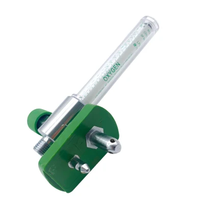 Oxygen Flow Meter with Chemetron Adaptor Medical Oxygen Flow Meter