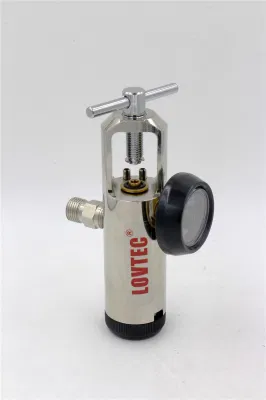 Attj-3 Cga870 Pin Yoke Medical Oxygen Regulator with T Handle